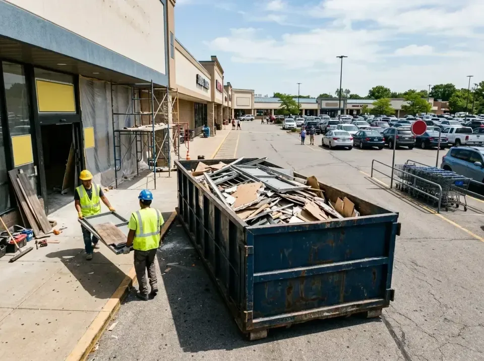 retail-store-renovation-debris-003 — frequently asked questions, Roll-off Dumpster Rentals in Strathmore, CA